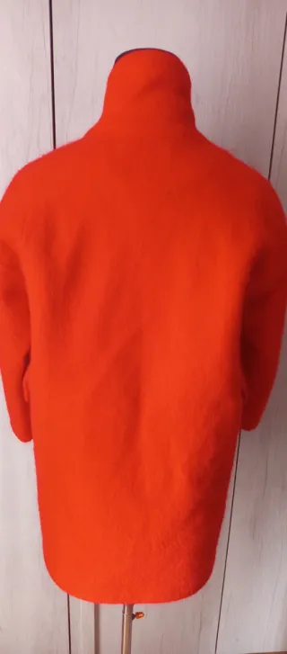 Cappotto Lana Donna Taglia S Rosso