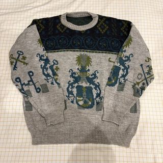 Jersey de punto con escudo y llaves