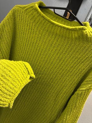 Jersey Massimo Dutti verde talla M