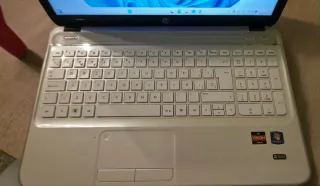 HP Pavilion G6 - 15,6 Pollici Argento e Bianco