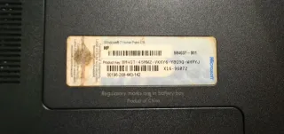 HP Pavilion G6 - 15,6 Pollici Argento e Bianco