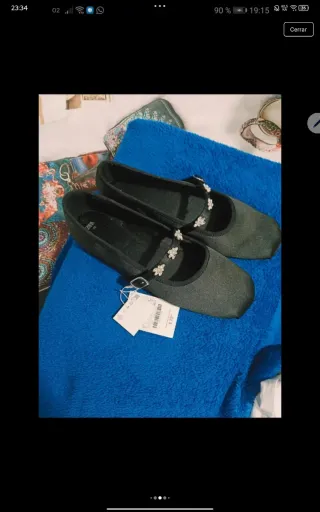 Merceditas/bailarinas negras mujer