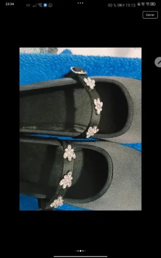 Merceditas/bailarinas negras mujer