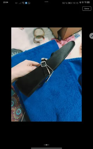 Merceditas/bailarinas negras mujer