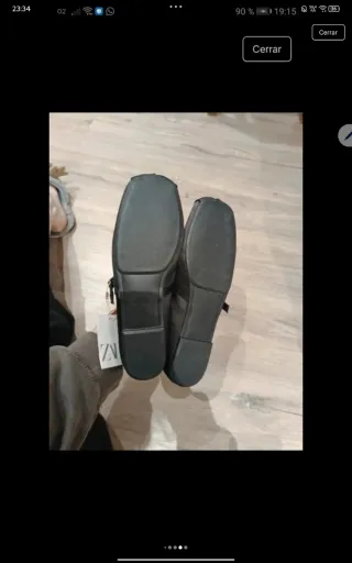 Merceditas/bailarinas negras mujer