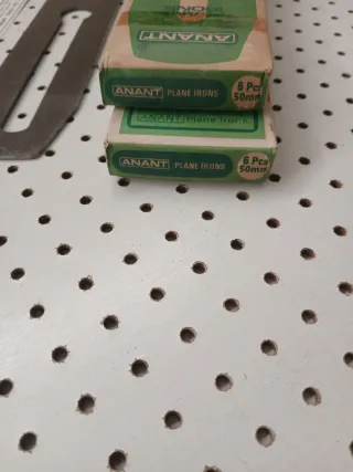 6x Cuchillas Anant Vintage 50mm para garlopa