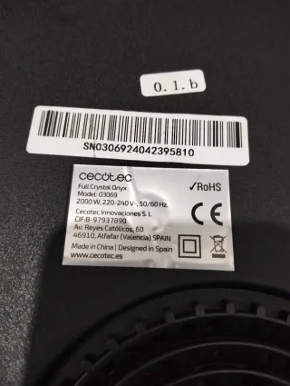 Placa de inducción Cecotec