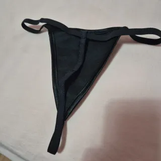 Conjunto Corsé y Tanga Negro Talla Única