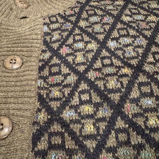 Jersey de punto con rombos