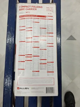 Portabicicletas Allen 2 Compacto