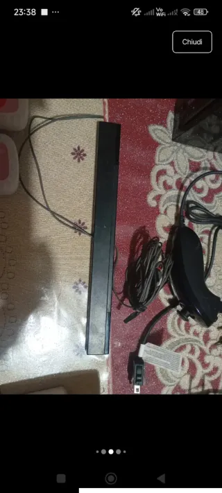 Nintendo Wii Console Nera