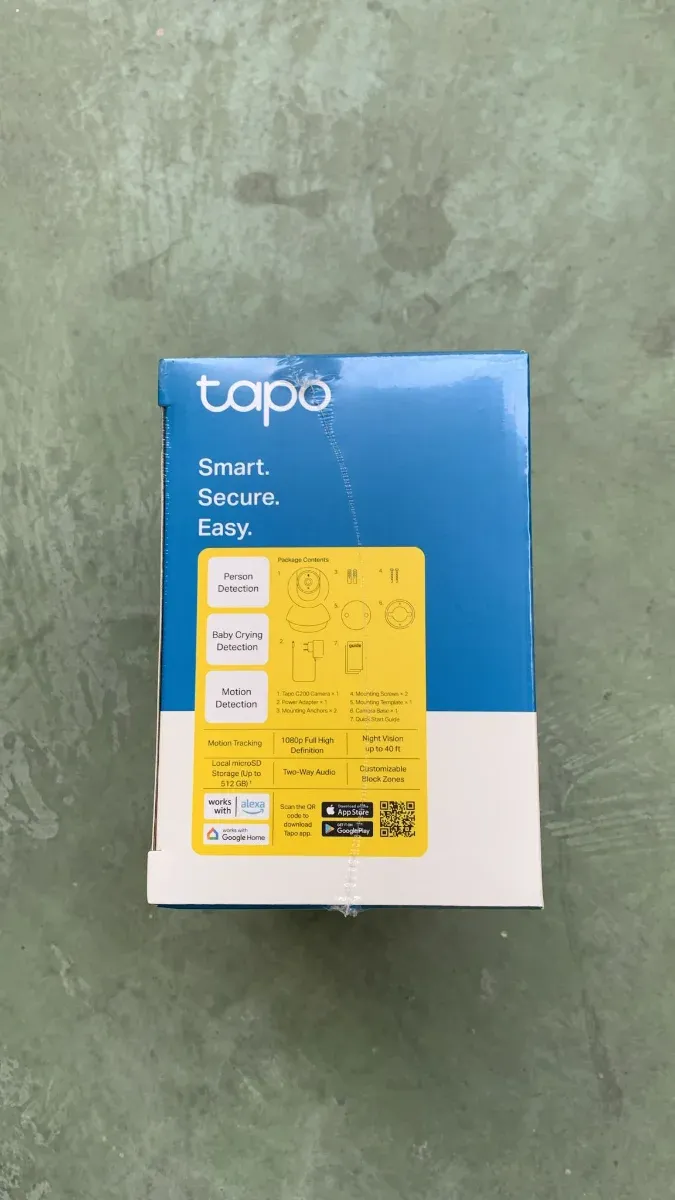 Cámara Seguridad WiFi Tapo C200 1080P afbeelding 4