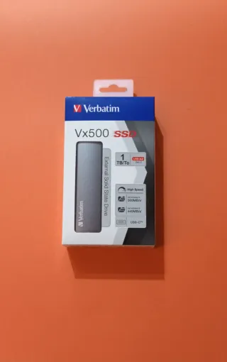 Verbatim VX 500 SSD Externo 1TB Vx500 usb 3.2.