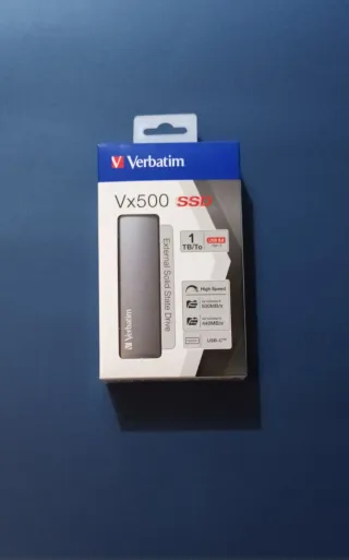 Verbatim VX 500 SSD Externo 1TB Usb 3.2 gen2.