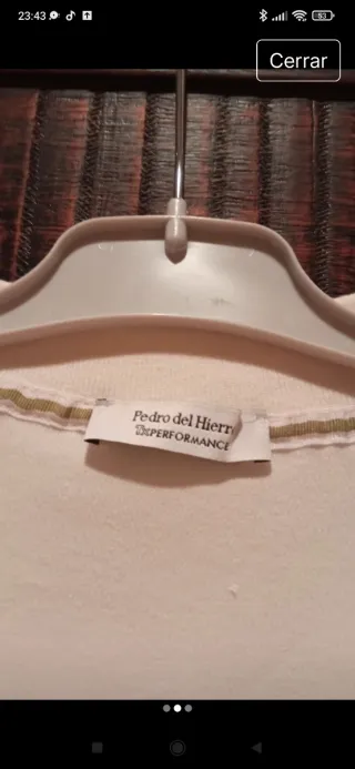 Camiseta Pedro del Hierro Talla L
