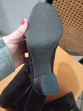 Stivali Tod's donna in camoscio marrone