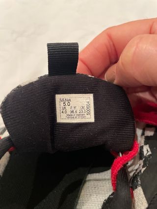 Zapatillas Vans Checkerboard Negras y blancas 36,5