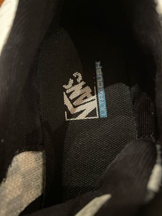 Zapatillas Vans Checkerboard Negras y blancas 36,5