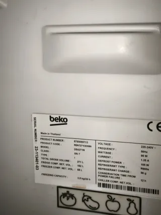 Frigorífico Combi Beko NeoFrost Inox