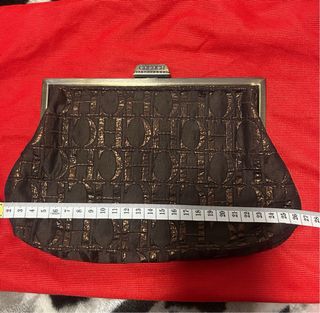 Bolso de mano Carolina Herrera CH Negro/Dorado