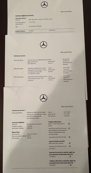 Mercedes-Benz Clase V 2021