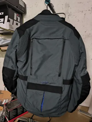 Traje Pantalones y cazadora Moto DXR Emisfer Gris/