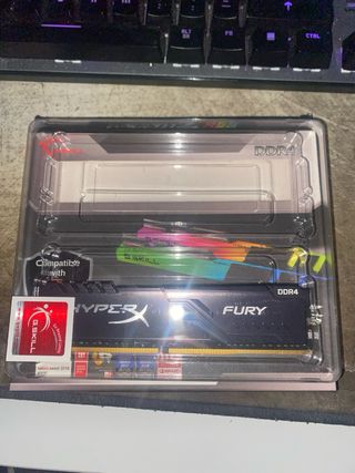 Kingston Fury DDR4 3200MHz Negra