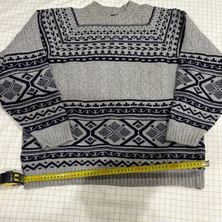 Jersey gris con estampado