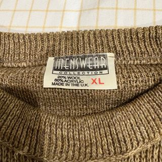 Jersey H&M Talla M Beige y Marrón