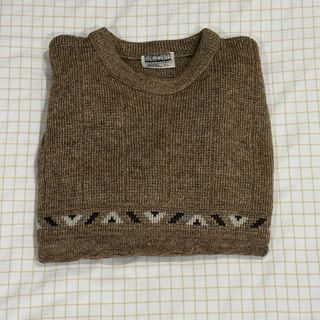 Jersey H&M Talla M Beige y Marrón