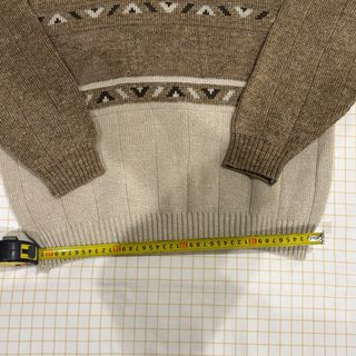 Jersey H&M Talla M Beige y Marrón