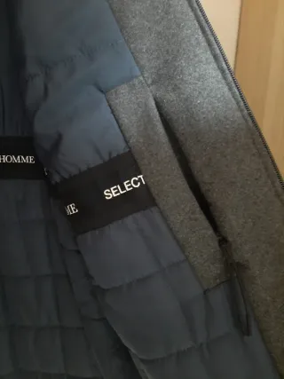 Abrigo de hombre gris