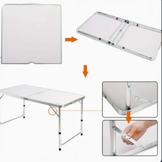 Mesa Plegable Portátil Camping Aluminio