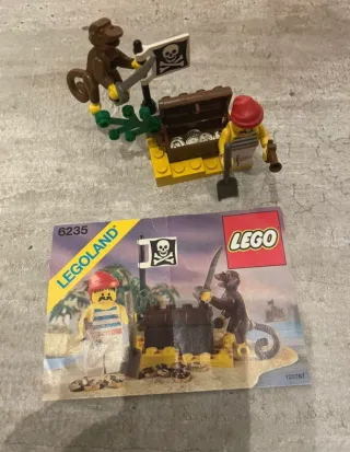 Lego 6235 Pirati Tesoro Cofanetto