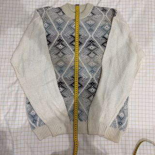 Jersey de punto con rombos