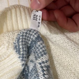 Jersey de punto con rombos