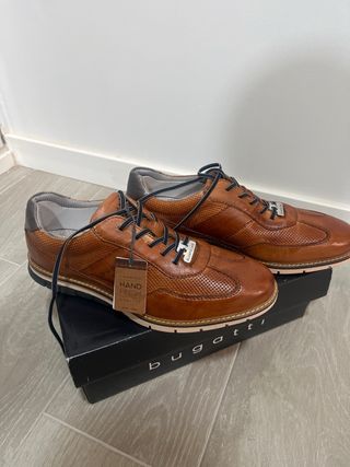 Zapatillas Bugatti Marrones