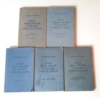 Antiche Guide Touring anni 20-30 epoca fascista