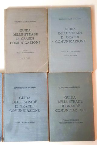 Antiche Guide Touring anni 20-30 epoca fascista