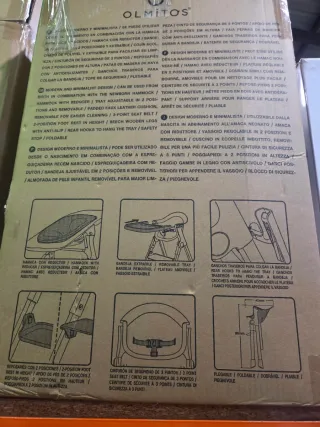 Trona madera + hamaca Olmitos gris