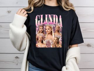 Camiseta Glinda Wicked Unisex Negra