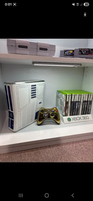 Soporte Mando Xbox 360 Invisible