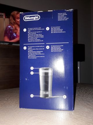 Molinillo DeLonghi KG200 - Nuevo a estrenar