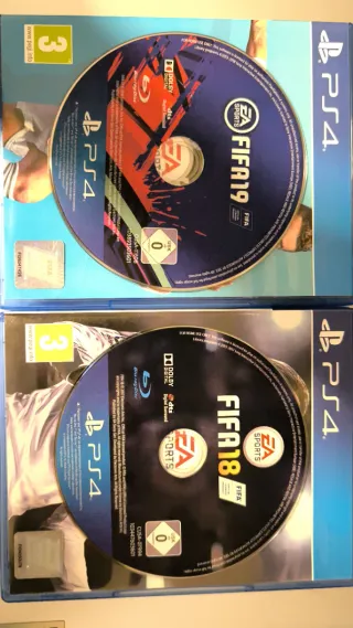 FIFA 18 y FIFA 19 PS4