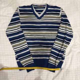 Jersey rayas cuello pico GYMPASSION