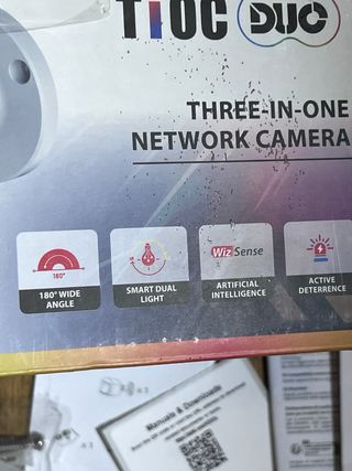 Câmara Dahua TiOC Duo 8MP 4K - Vigilância Profissi