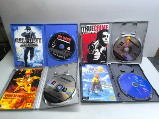 Se venden 6 videojuegos para PlayStation 2. Los ju