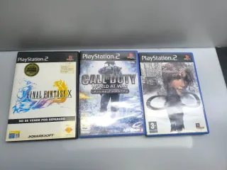 Se venden 6 videojuegos para PlayStation 2. Los ju