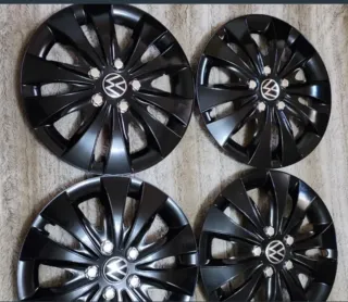 Tapacubos Volkswagen 14/15 Negro Mate