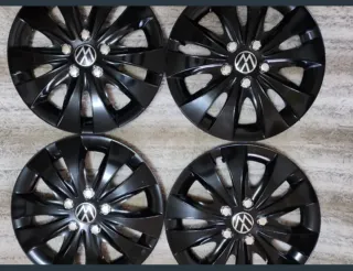 Tapacubos Volkswagen 14/15 Negro Mate